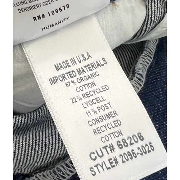 Citizens of Humanity Delena Cargo Jeans Alma Wash Size 29 NWT - Picture 10 of 11